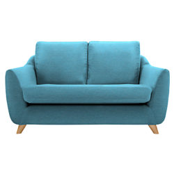 G Plan Vintage The Sixty Seven Small 2 Seater Sofa Fleck Blue
